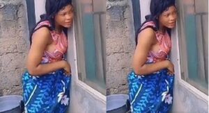 Umugore yafashwe videwo ari kumviriza abarimo gutera akabariro bizihiwe ku manwa y’ihangu nawe afatwa n’umuriro.