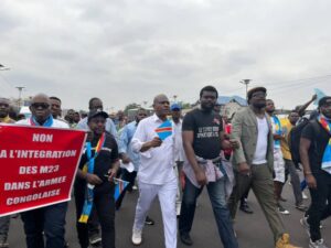 DR Congo : Umuyobozi ukomeye yagaragaye mu myigaragambyo yo kwamagana u Rwanda mu murwa mukuru Kinshasa