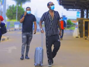 Manzi Thierry biranze agarutse i Kigali nyuma yo gusezerarwa na FAR Rabat.