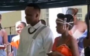 Amafoto: Umunyamakuru ukomeye mu Rwanda yakoze ubukwe n’umukunzi we bakundanaga