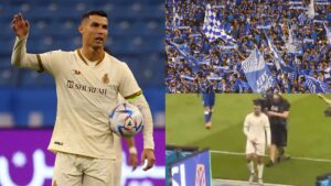 Ikirangirire ku Isi: Cristiano Ronaldo bagiye ku mwirukana muri Arabie Saoudite kubera imyitwarire yagaragaje,  bamwe bati” ubuse noneho arahungira hehe”