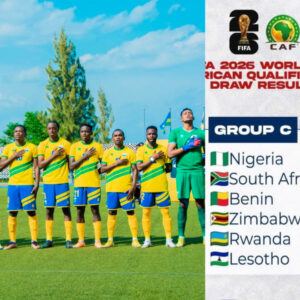 U Rwanda rwisanze mu itsinda ruzatsinda Lesotho yonyine uko tombora y’amatsinda yo gushaka tike y’igikombe k’Isi yagenze