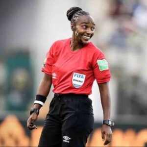 Mukansanga Salima yahawe kuzasifura umukino ukomeye mu gikombe k’Isi cy’Abagore