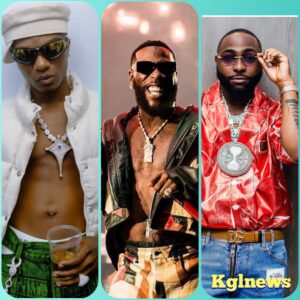Burna Boy yihenuye kuri Wizkid na Davido abereka ko basigaye arabo ku izina gusa.