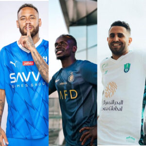 Urutonde rw’abakinnyi 20 baguzwe Amafaranga menshi binjira muri shampiyona ya Saudi Arabia, Ese ni Neymar, Benzema, Sadio Mane ???