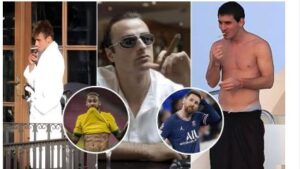 Amafoto: abakinnyi 5 bakomeye banywa itabi harimo na Messi