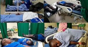 Ba bakinnyi bakubiswe n’inkuba bamaze gusezererwa mu bitaro