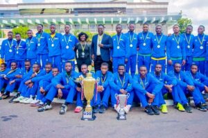 HANDBALL: Ikipe y’Igihugu yaraye ihesheje u Rwanda ishema, yakiriwe gitwari i Kigali [AMAFOTO]
