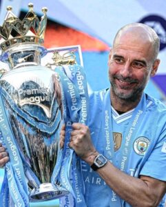 Pep Guardiola yahawe igihembo agitura Mikel Arteta wa Arsenal