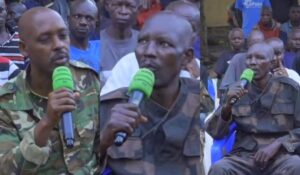 Abasirikare b’ abarundi bafashwe mpiri na M23 imiryango yabo irimo gutabaza