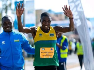 Mutabazi yatwaye umudali muri Kigali International Peace Marathon 2024, atanga ubutumwa ku Banyarwanda [AMAFOTO]