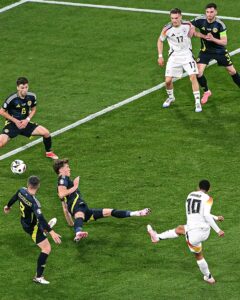 Euro 2024: Uduhigo twaraye dushyizweho mu mukino ufungura u Budage bwanyagiyemo Écosse