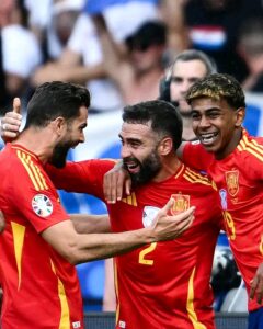 Euro2024: Espagne yihanije Croatia mu mukino Lamine Yamal yandikiyemo amateka [AMAFOTO]