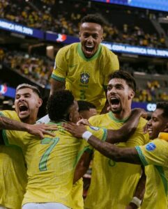 Copa América 2024: Urubyiruko rwa Brésil rwongeye kumwenyura, Vinícius kuri Ballon d’Or icyizere kiragaruka [AMAFOTO]