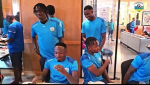 Bane biyunze kuri bagenzi babo bakiburamo umwe! Impumeko y’Amavubi muri Côte D’Ivoire [AMAFOTO]