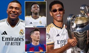 Mpappé si uwa mbere cyangwa uwa kabiri! Abakinnyi 10 bahembwa agatubutse muri Espagne