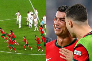 EURO 2024: Amarira ya Cristiano Ronaldo na Nyina yahinduwe ibyishimo n’Umunyezamu ashyira Portugal muri ¼