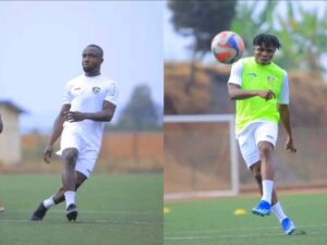 Chidiebere, Lamine Bah na Odibo Godwin ba APR FC mu bakoze imyitozo ibanziriza urugendo rusanga Simba SC [AMAFOTO]