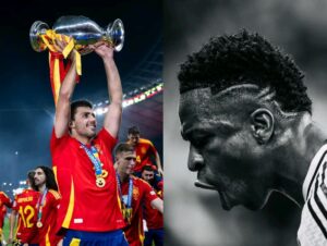 Intimba yahuranyije imitima y’Ab’i Madrid nyuma y’aho bimenyekaniye ko Vinícius adatwara Ballon d’Or, Perezida Pérez ategeka ko nta n’umwe ujya i Paris