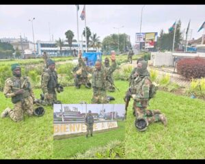 Ubu ikibuga Mpuzamahanga cy’ Indege cya Goma gicungiwe umutekano n’ intare_ Maj. Willy Ngoma
