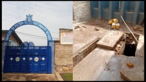 Nyanza ku ishuri rya Saint Peter Igihozo, umusore yahaburiye ubuzima arimo gushaka icyamutunga.