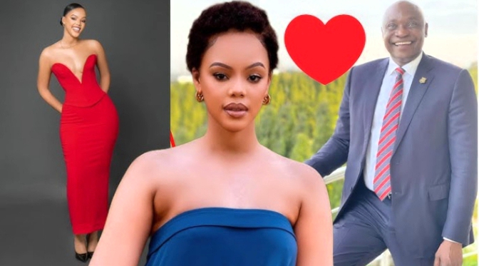 Miss Mutesi Jolly yatunguye benshi ku rukundo rwe na Lugumi ucuruza imbunda