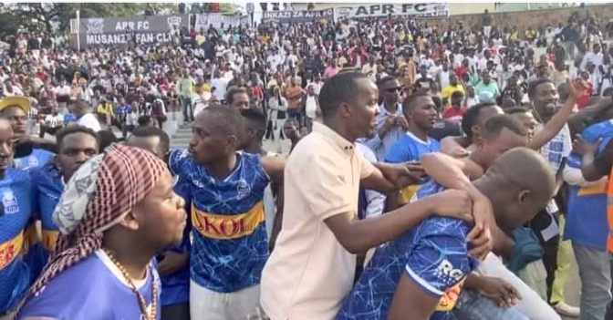 Ibyo abafana ba Rayon Sports bakoze ku mukino wa Pyramid FC bikomeje kugarukwaho ku mbuga nkoranyambaga
