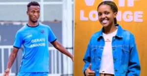 Yanyuzagamo akikandira n’ utubere , amashusho ya Byiringiro Lague ari gukorakora DJ Crush yababaje benshi  bayabonye