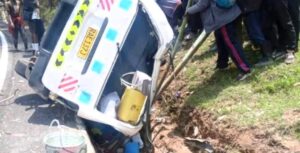 Bari bagiye gufata irembo uko impanuka yebereye mu Karere ka Ngororero izi inkuru mbi mu Banyarwanda