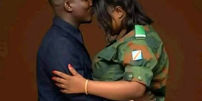 Umusirikarekazi mu ngabo za Congo yahuye n’ uruva gusenya ubwo yasomanaga n’ umukunzi we bitegura kurushinga none kamubayeho