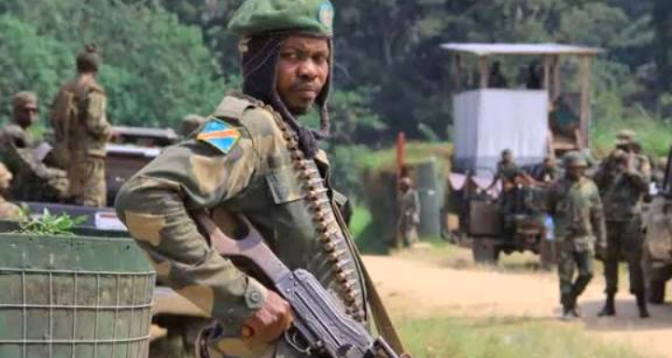 Igisirikare cya Congo( FARDC) cyiri mu byishimo nyuma yo kwigarurira agace ikirukanyemo M23