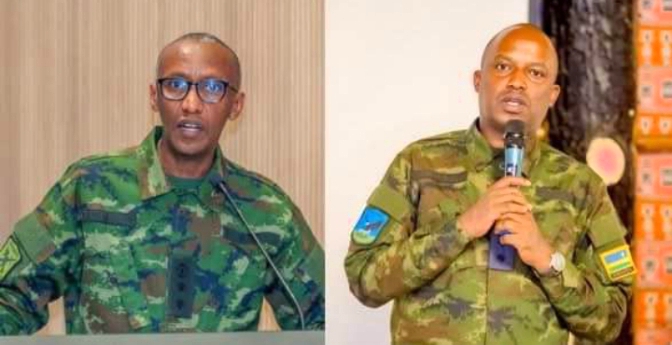 Perezida Paul Kagame yazamuye mu ntera abasirikare bafite amapeti atandukanye, bahabwa ayisumbuyeho