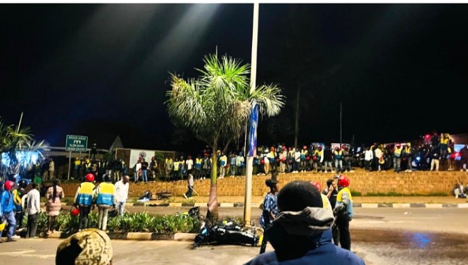 Uko ikamyo itwara lisansi yakoze impanuka iteye ubwoba mu Mujyi wa Kigali