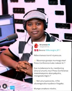 Lorenzo yasubije ubutumwa bwa RIB bwari bwihanangirije abanyamakuru ba siporo kubahiriza amahame y’umwuga.