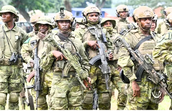 Ingabo za Leta ya Kinshasa zaraye zirasa mu Ruzizi zikoresheje imbunda ziremereye