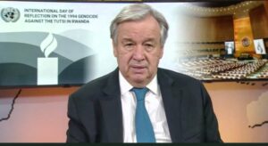 Kwibuka32: Tugomba kwigira ku makosa yakozwe tugakuramo amasomo- António Guterres