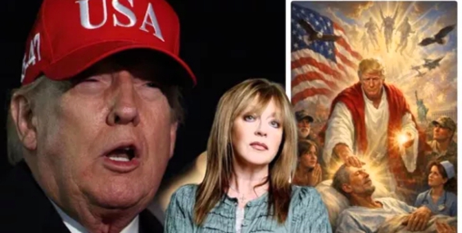 Trump yigereranyije n’Umukiza, yibasira Papa Leo XIV!Amagambo akomeje gukurura impaka zikomeye ku Isi