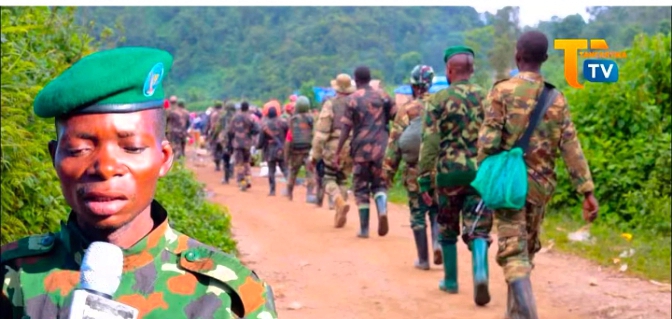 Minembwe yongewemo imbaraga za Gisirikare, Ingabo z’u Burundi zirimo kuhasesekara ari nyinshi zitwaje intwaro zikomeye