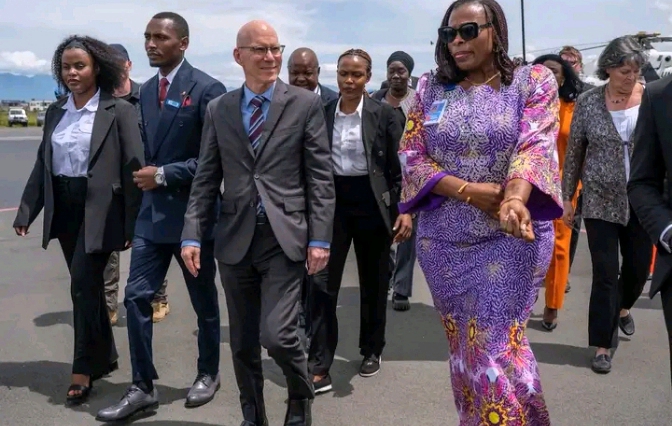 Goma habaye ibidasanzwe!Umukuru Mushya wa MONUSCO yahise ajya kuganira na M23