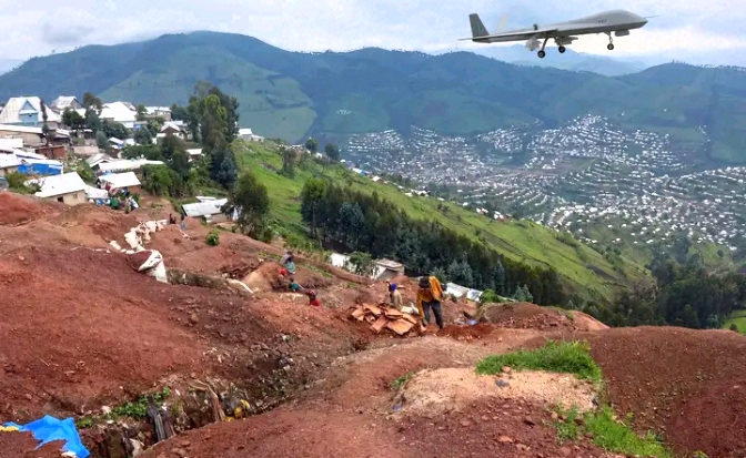 Rubaya yongeye kuvugwamo amarira, igitero cya drone cyahitanye abasivili benshi