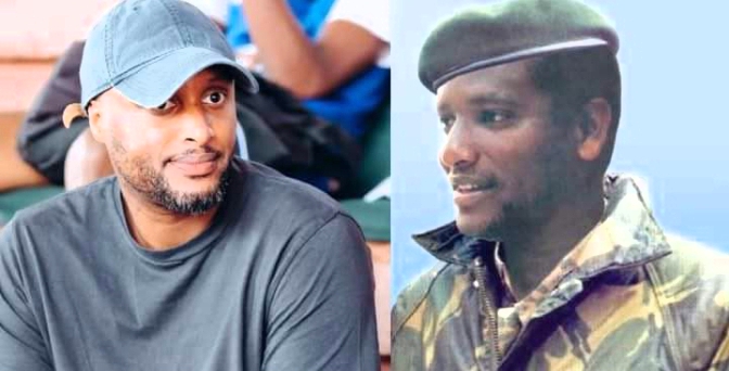 Umuhungu wa Maj. Gen. Fred Gisa Rwigema yagaragaye i Kigali yitabiriye irushanwa rya Basketball
