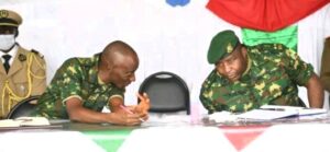 Ndayishimiye na bamwe mu bayobozi bakuru ntibumvikana ku ngabo z’u Burundi ziri muri RDC