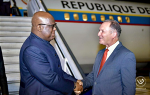 Perezida Tshisekedi yageze muri Israel mu ruzinduko rugamije gukomeza umubano wa Kinshasa na Tel Aviv